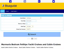 Tablet Screenshot of blueguide.com